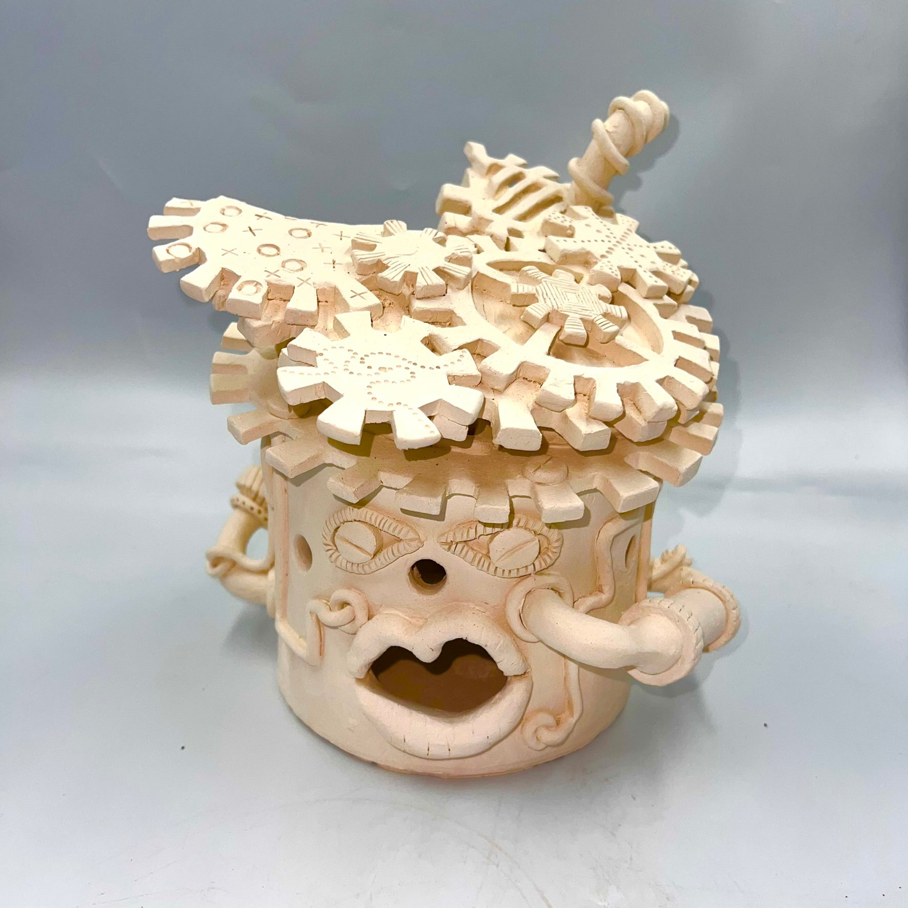 🤖 Steampunk Tip Jar – The Gearmouth Sentinel (Preorder)