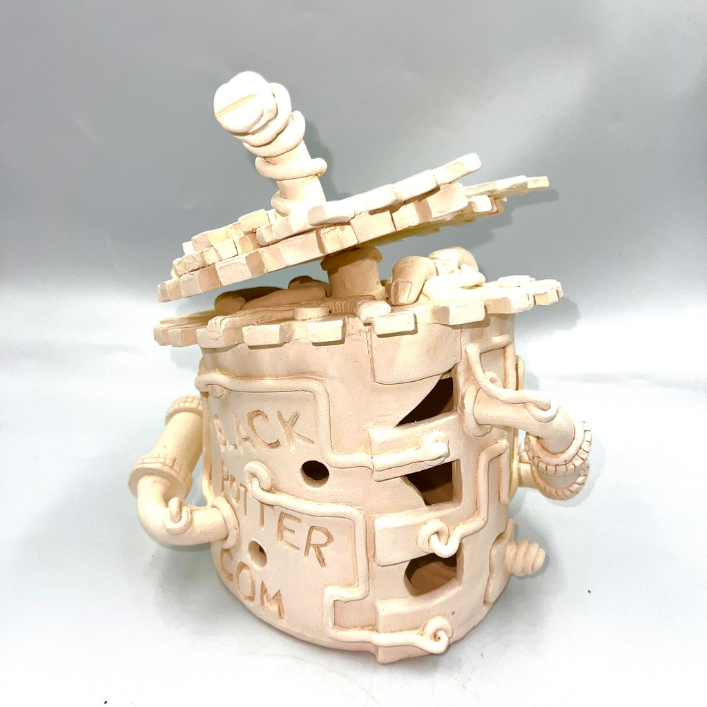 🤖 Steampunk Tip Jar – The Gearmouth Sentinel (Preorder)