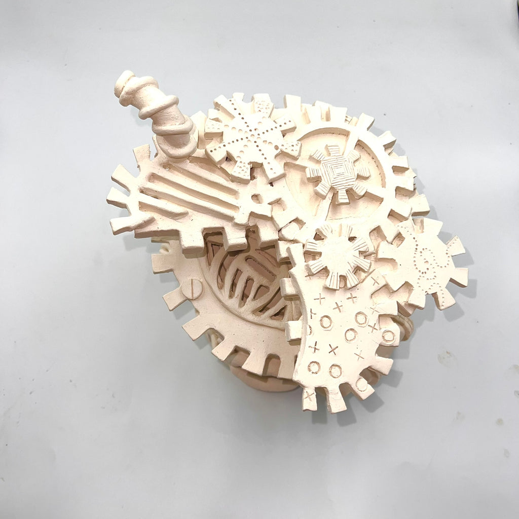 🤖 Steampunk Tip Jar – The Gearmouth Sentinel (Preorder)