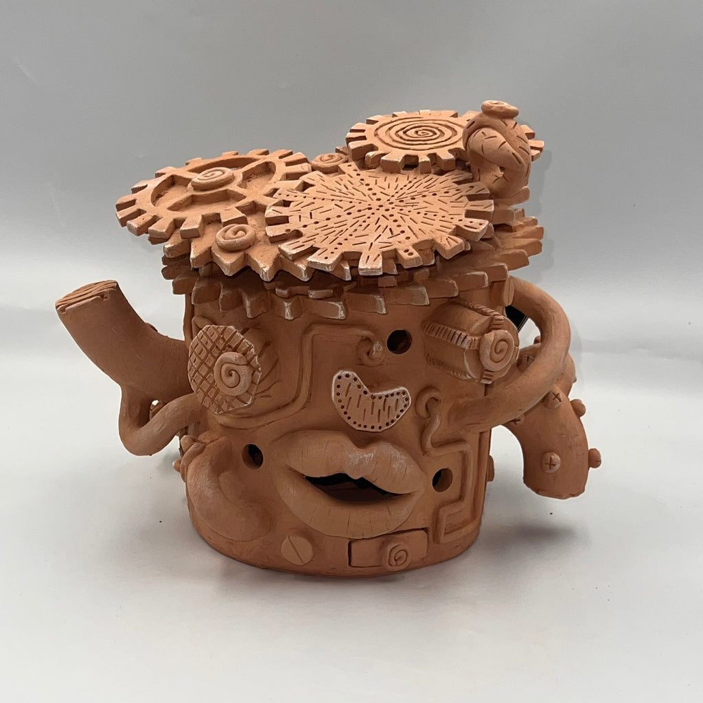 Steampunk Mechanical Tip Jar – The Iron Vault (Preorder)