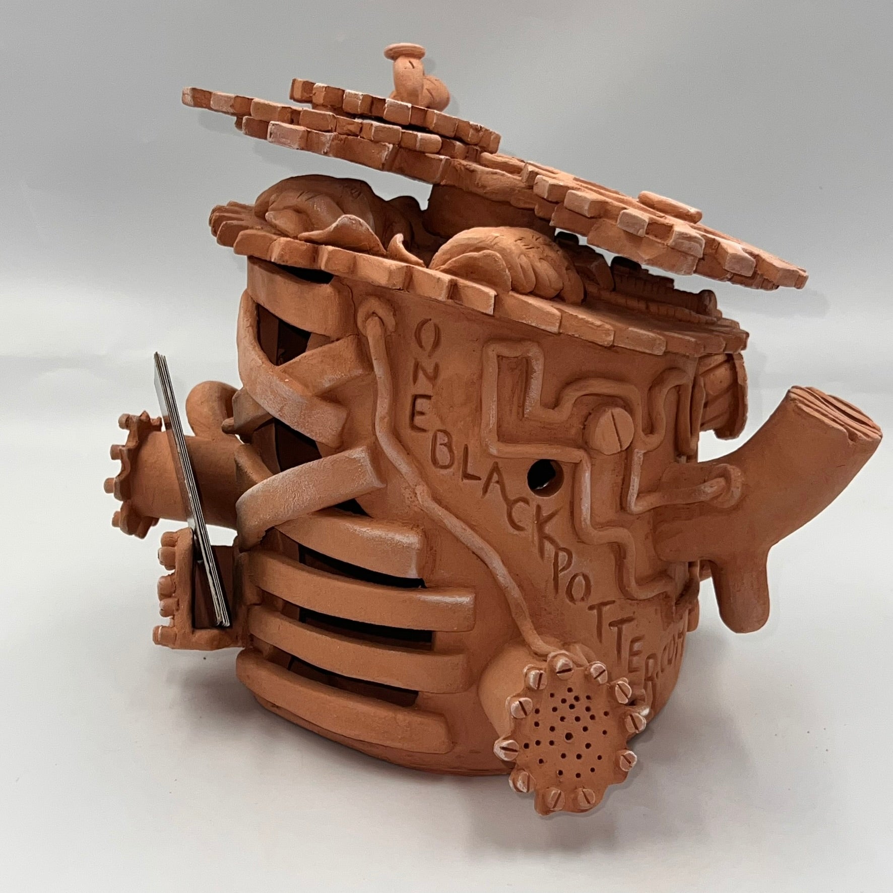 Steampunk Mechanical Tip Jar – The Iron Vault (Preorder)