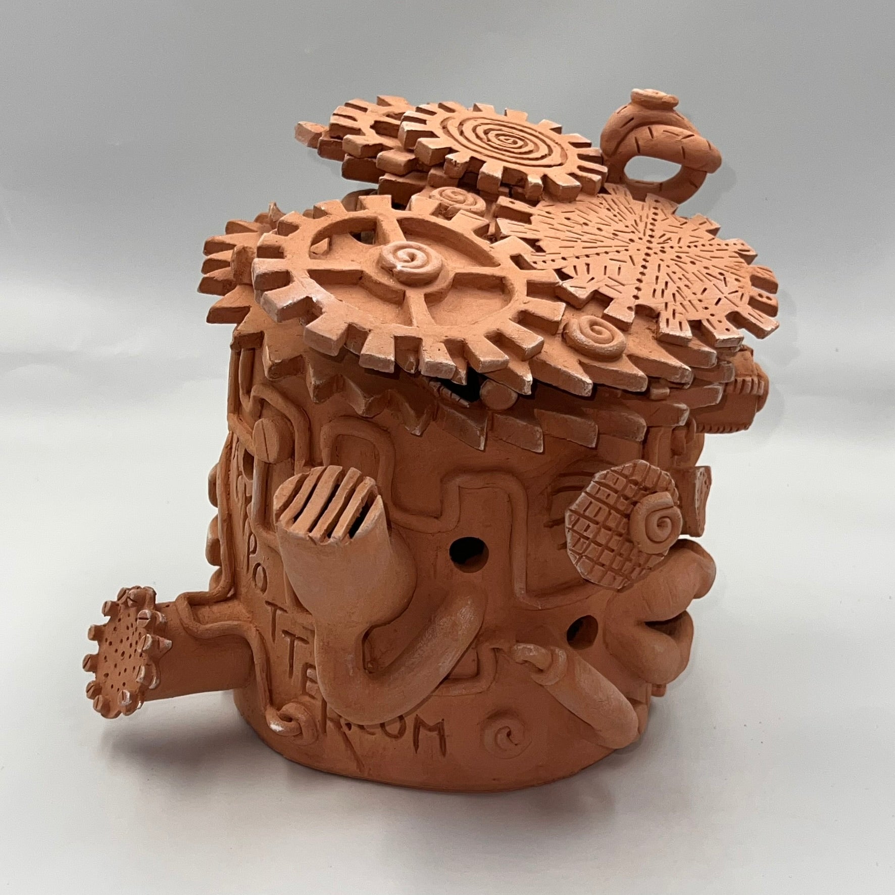 Steampunk Mechanical Tip Jar – The Iron Vault (Preorder)