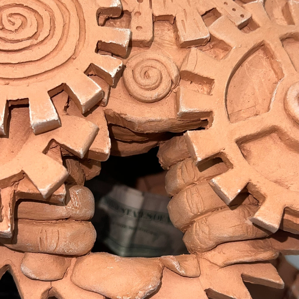 Steampunk Mechanical Tip Jar – The Iron Vault (Preorder)