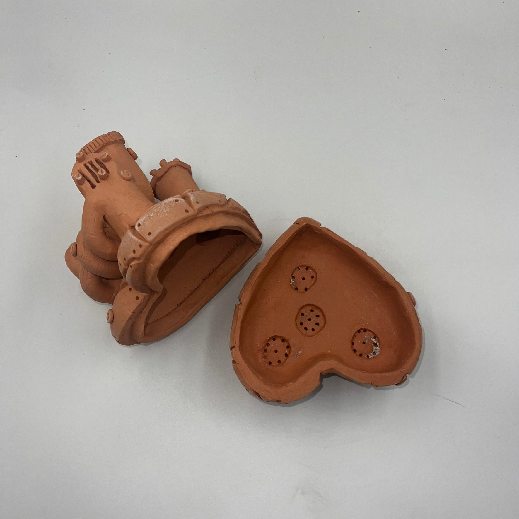 ❤️ Gearflow Heart – Steampunk Heart Box Incense Holder