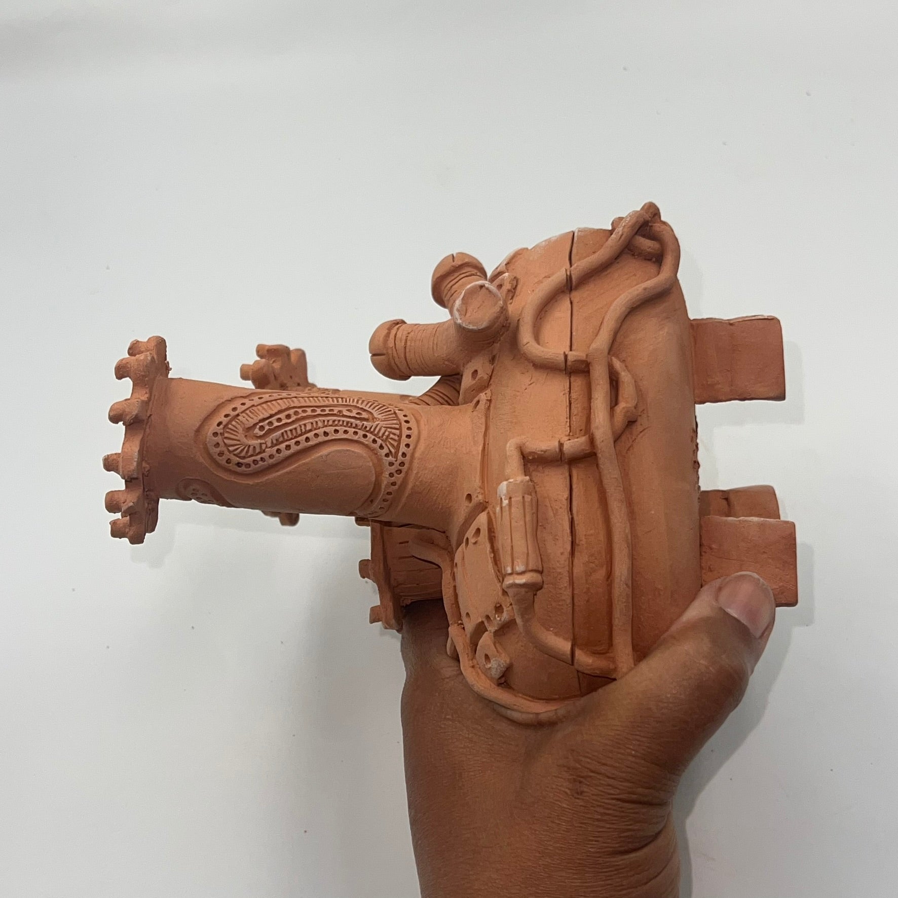 ❤️ Vessel of Vines – Steampunk Heart Box Incense Holder