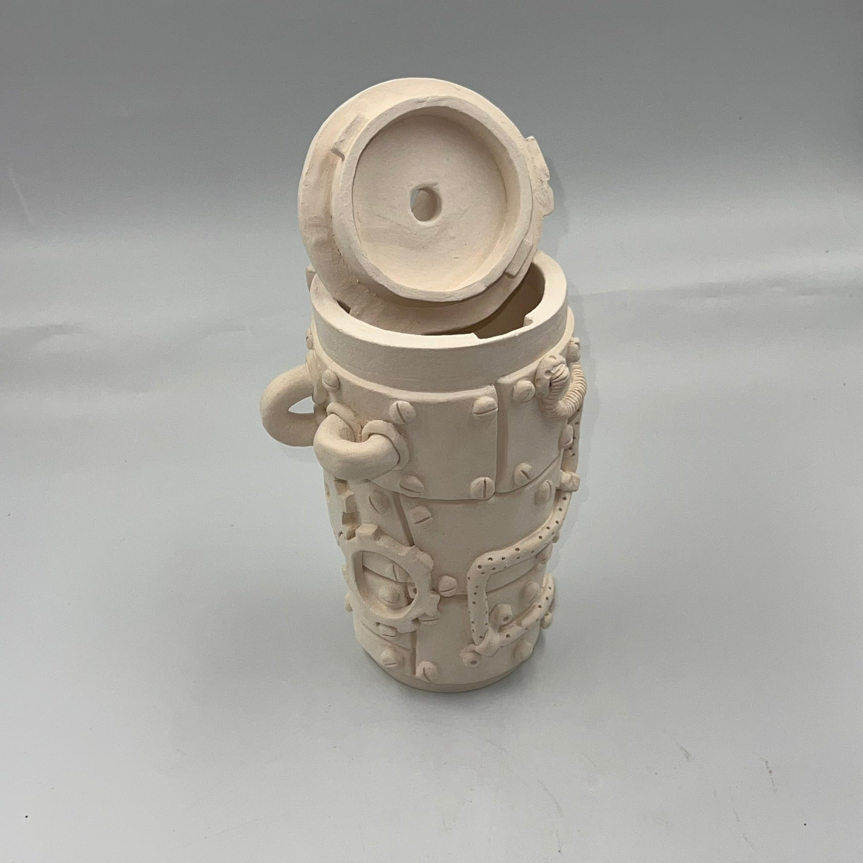 🔧 Steampunk Lock-Top Canister Cup