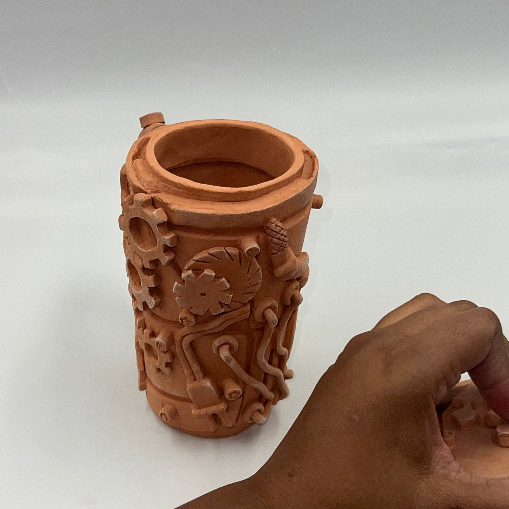 🧩 Puzzle Tankard – Steampunk Drinking Vessel